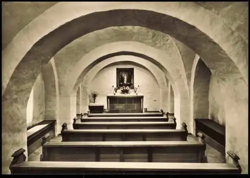 Oelinghausen MARIANNHILLER MISSIONARE   Wallfahrtskirche Gnadenkapelle 1971