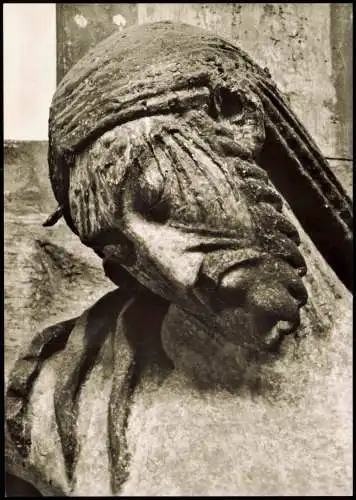 Ansichtskarte Aschaffenburg Stiftskirche Romanisches Kreuz 12. Jahrh. 1970