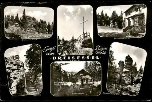 Ansichtskarte Neureichenau Dreisesselberg (Bayerischer Wald) 3 Bild 1969