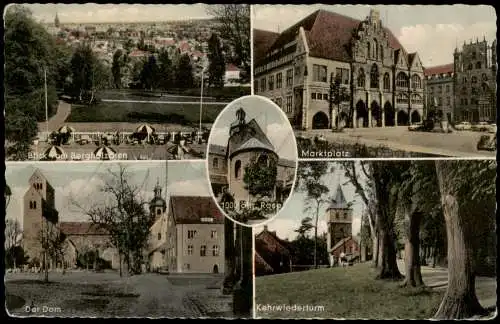 Ansichtskarte Hildesheim Kehrwiederturm Markt Berghölzchen Mehrbild 1965