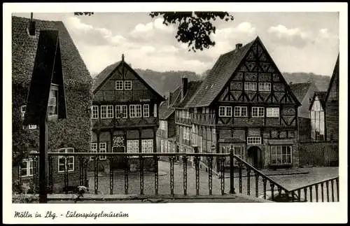 Ansichtskarte Mölln (Schleswig-Holstein) Eulenspiegelmuseum 1953