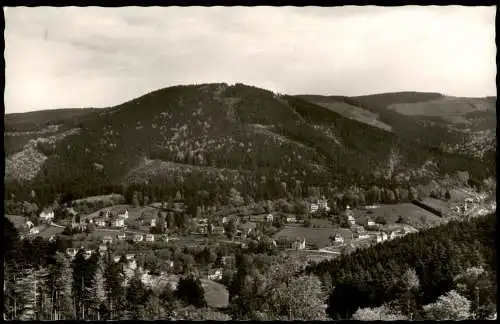 Ansichtskarte Bad Herrenalb Blick auf die Stadt 1965