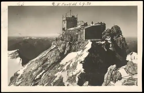 Ansichtskarte Grainau Zugspitze - Wettersteingebirge 1928