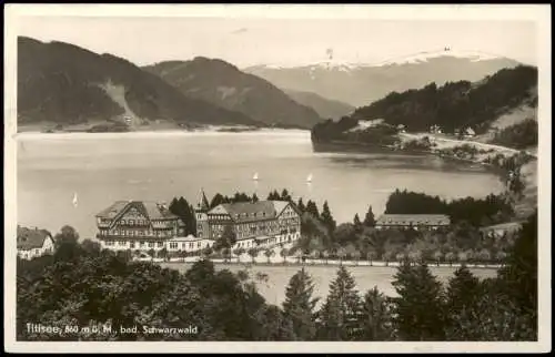 Ansichtskarte Titisee Panorama-Ansicht Titisee, bad. Schwarzwald 1941