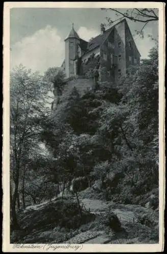Ansichtskarte .Sachsen Sächsische Schweiz Hohnstein (Jugendburg) 1920