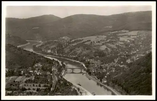 Schlierbach Heidelberg Blick auf Ziegelhausen bei Heidelberg 1940