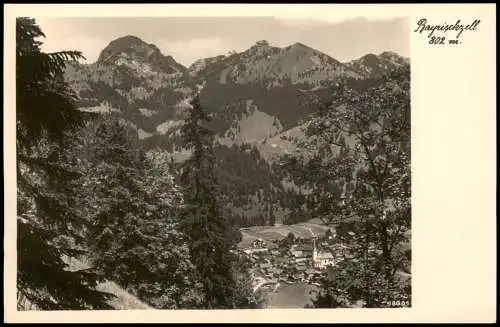 Ansichtskarte Bayrischzell Umland-Ansicht 1950