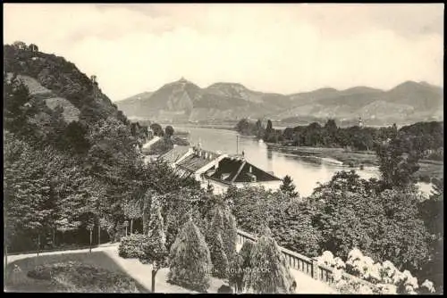 Ansichtskarte Rolandseck-Remagen Panorama-Ansicht Rolandseck am Rhein 1910