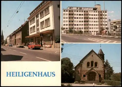 Heiligenhaus 1) Hauptstr. mit Post 2) Ehemannshof 3) Abtsküche 1978