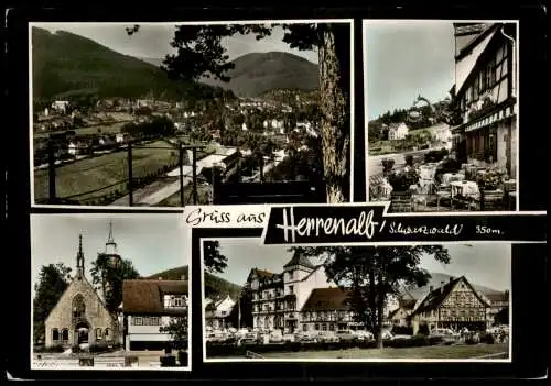 Ansichtskarte Bad Herrenalb Gruss ans Herrenalb, Mehrbildkarte 1967