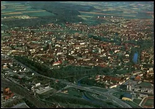 Ansichtskarte Hildesheim Luftbild Luftaufnahme 1965