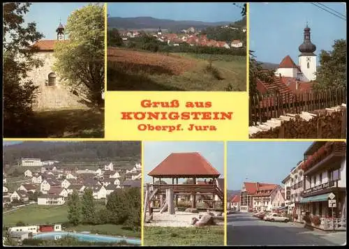 Bischofsreuth-Königstein (Oberpfalz) KÖNIGSTEIN Jura (Mehrbildkarte) 1980