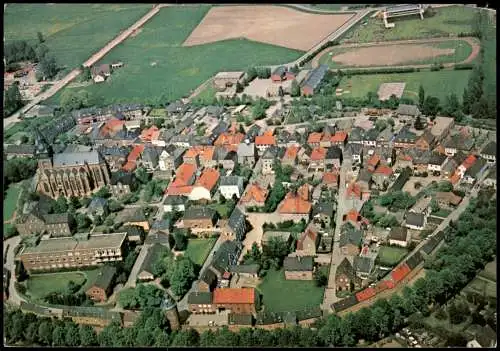 Ansichtskarte Kranenburg Luftbild Luftaufnahmen 1991/1980