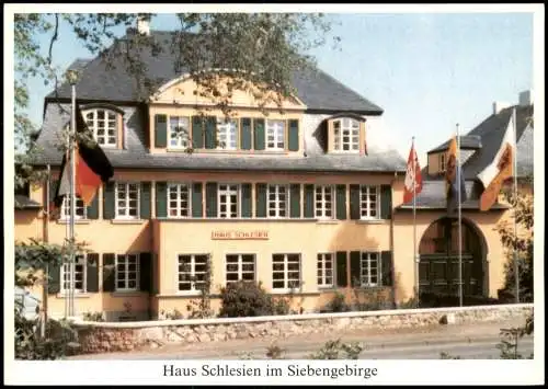 Königswinter Haus Schlesien Begegnungs- u Bildungsstätte Heisterbacherrott 1980