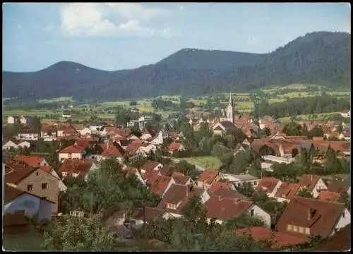 Ansichtskarte Ebermannstadt Panorama; Ort in der Fränk. Schweiz 1970