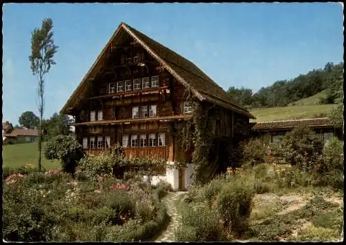 Ebnath Lk Tirschenreuth Toggenburger Haus Haus Edelmann im Acker in Ebnat 1975