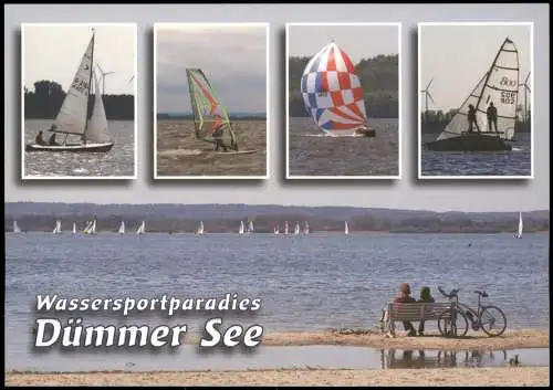 Ansichtskarte Lemförde Wassersportparadies Dümmer See Segler Surfer 2000