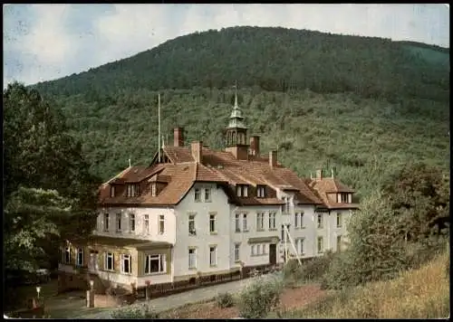 Ansichtskarte Edenkoben Ortsansicht Partie am Kneipp-Sanatorium 1972