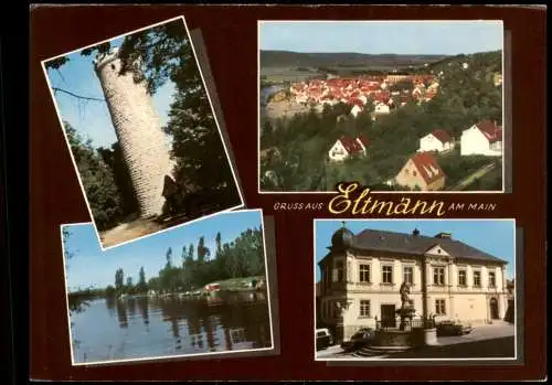 Ansichtskarte Eltmann Mehrbildkarte mit Ortsansichten 1980
