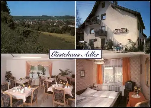 Eigeltingen Gästehaus Adler Bes. Susanne u. Markus Dorfmeister Hauptstraße 1990