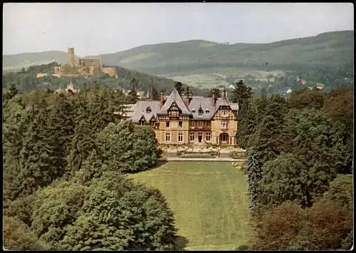 Königstein (Taunus) Luftaufnahme Kurhotel Sonnenhof mit den Sonnenstuben 1965