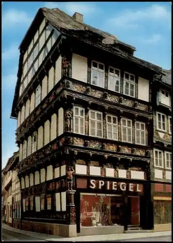 Einbeck Altes Patrizierhaus  Markt-Straße, Geschäft Spiegel, Fachwerkhaus 1980