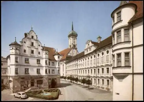 Dillingen a. d. Donau VW Käfer a.d. OBERE APOTHEKE  Universitätsstadt 1975