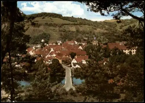 Ansichtskarte Dörzbach Panorama-Ansicht DÖRZBACH a. d. Jagst 1970