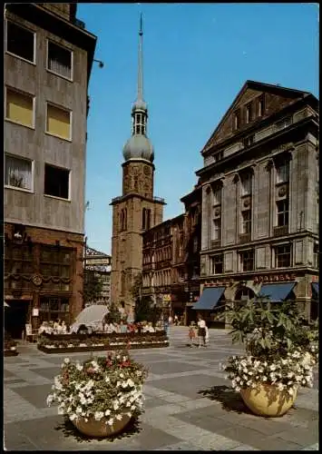 Ansichtskarte Dortmund Markt und Reinoldikirche 1970