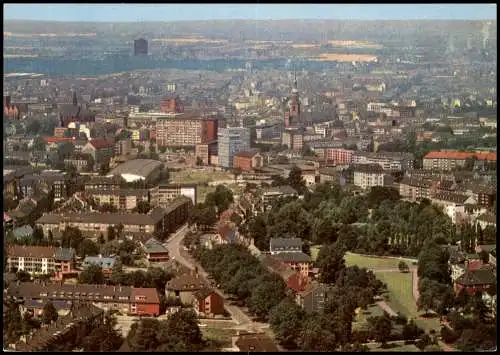 Ansichtskarte Dortmund Panorama-Ansicht Blick vom Fernsehturm 1970