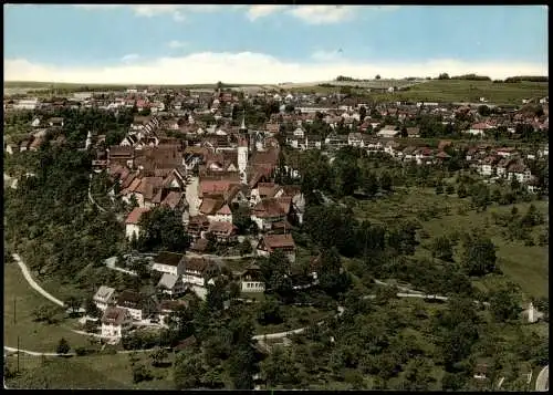 Dornstetten Luftbild Luftaufnahme Gesamtansicht v. Flugzeug aus 1965