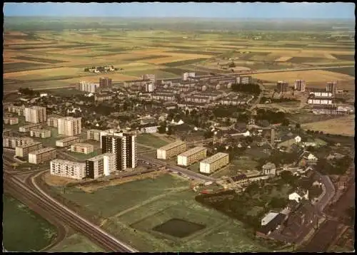 Ansichtskarte Dormagen Luftbild Luftaufnahme Stadtteil HORREM 1970