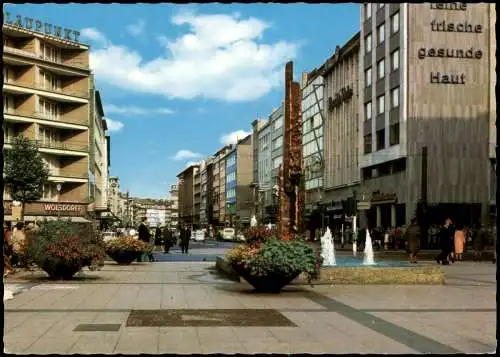 Ansichtskarte Düsseldorf Häuser Partie in der Schadowstraße 1975
