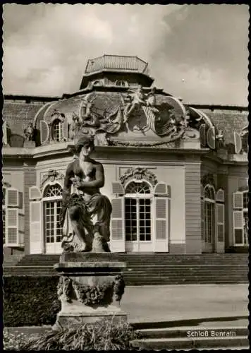 Benrath-Düsseldorf Schloss (Castle Building) Außenansicht 1953