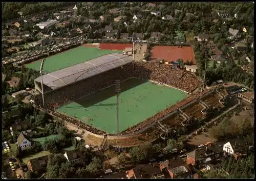 Ansichtskarte Mönchengladbach Luftbild Bökelberg-Stadion 1992