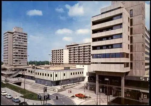 Ansichtskarte Leverkusen City, Einkaufszentrum 1975