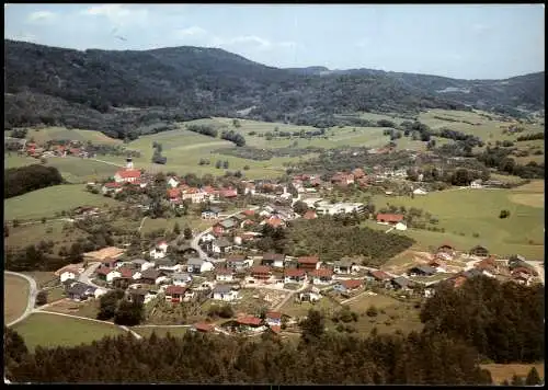 Ansichtskarte Lalling Ortsansicht Panorama-Totalansicht 1983