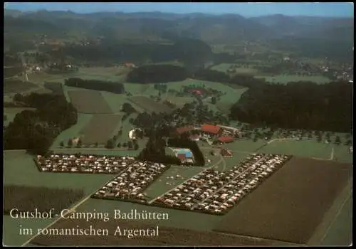 Laimnau Luftbild Luftaufnahme Gutshof Camping Badhütten Argental 1980