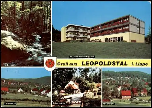 Leopoldstal-Horn-Bad Meinberg Mehrbild-AK ua. Kurzentrum "Im Silbergrund" 1994