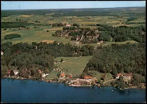 Leoni-Berg (Starnbergersee) Luftaufnahme Leoni Aufkirchen Starnberger See 1992