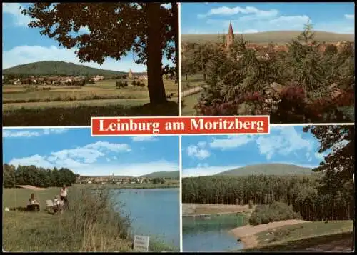 Leinburg Mehrbild-AK Leinburg am Moritzberg (Kreis Nürnberger Land) 1986