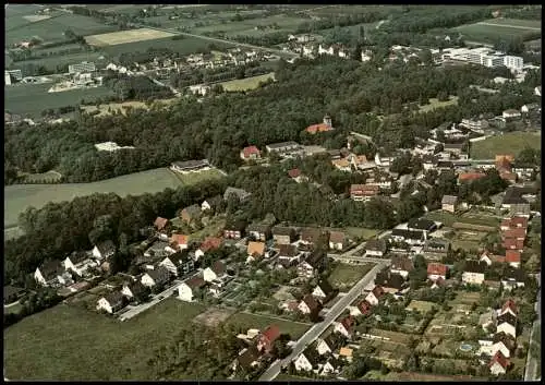 Bad Waldliesborn Luftbild Luftaufnahme Totalansicht v. Flugzeug aus 1980