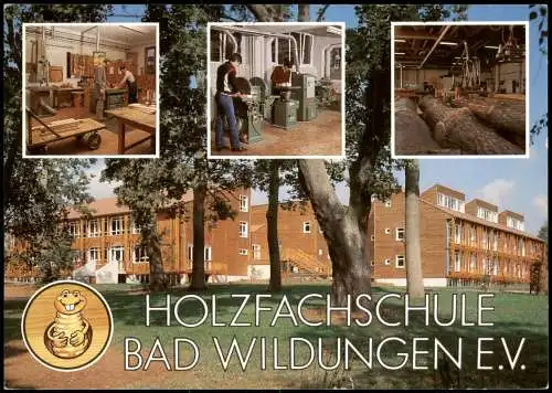 Bad Wildungen Mehrbild  Holzfachschule  Fachschule  Modellbauerhandwerk 1985