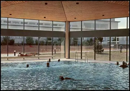 Ansichtskarte Bad Wimpfen Sole-Hallen-Bewegungsbad im Kurzentrum 1980