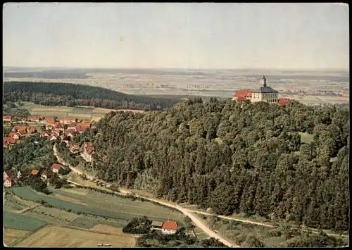 Ansichtskarte Bopfingen Luftbild Schloß Baldern 1978
