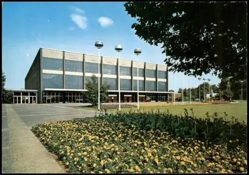 Ansichtskarte Bochum Partie an der Ruhrlandhalle 1980