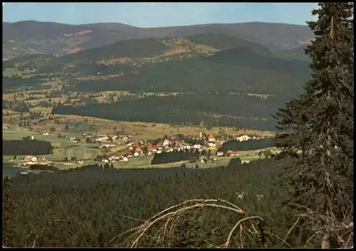 Ansichtskarte Haidmühle Blick auf die Stadt Bayerischer Wald 1988