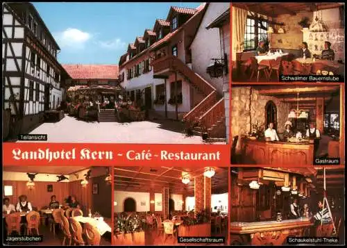 Bad Zwesten Bad Wildungen  Landhotel Kern Café-Restaurant Jägerstübchen 1980