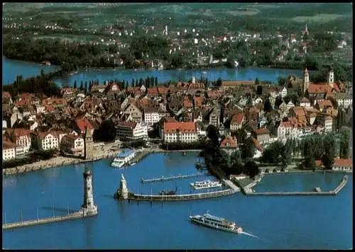 Ansichtskarte Lindau (Bodensee) Luftbild 1995