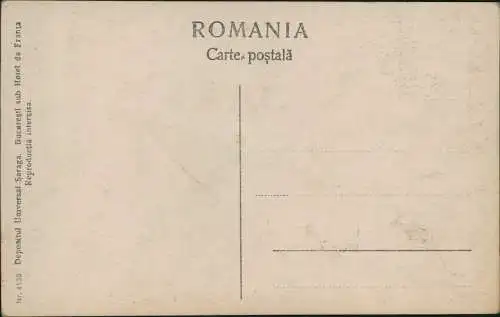 Rumänien (allgemein) România Trachten Typen Rumänien Calugari. 1917